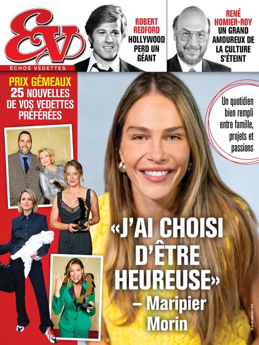 Title details for Échos Vedettes by TVA Publications Inc. - Available